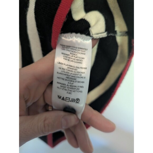 Maeve Anthropologie Striped Mock-Neck Sweater Tee Size Small - Picture 5 of 6